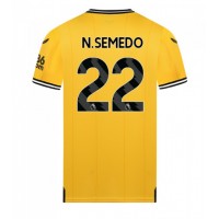 Dres Wolves Nelson Semedo #22 Domáci 2023-24 Krátky Rukáv